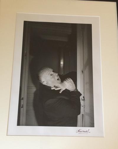 Luc FOURNOL - Alfred Hitchcock au Ritz de Paris -Tirage argentique signé 2