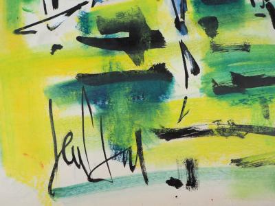 GEN PAUL : Les cavaliers - Aquarelle originale signée 2