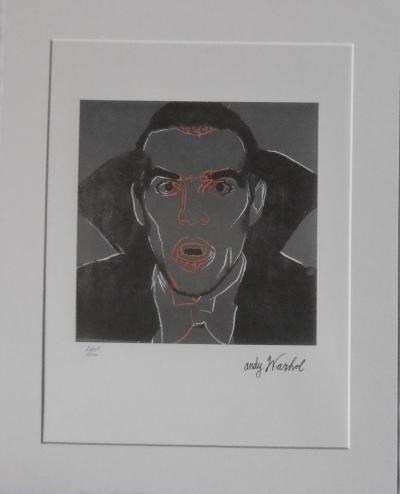 Andy WARHOL (d’après) - DRACULA - Lithographie 2