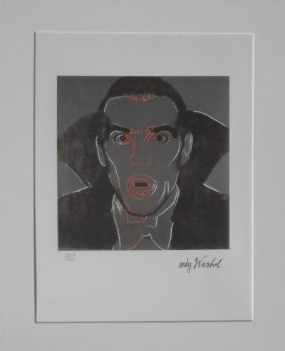 Andy WARHOL (d’après) - DRACULA - Lithographie 2