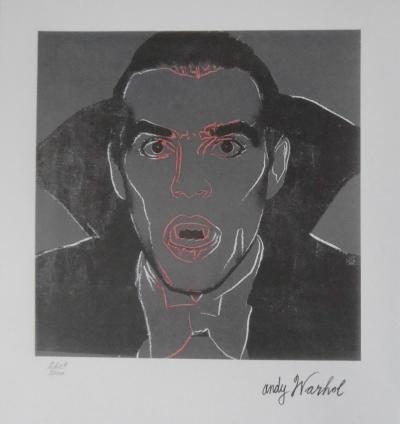 Andy WARHOL (d’après) - DRACULA - Lithographie 2