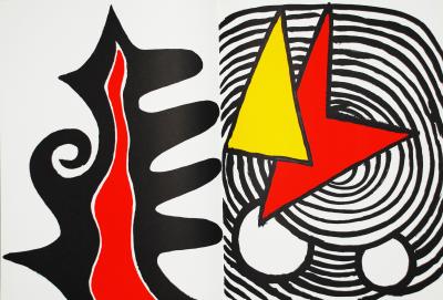 Alexandre Calder - Derrière le Miroir Calder (4) - Lithographie 2