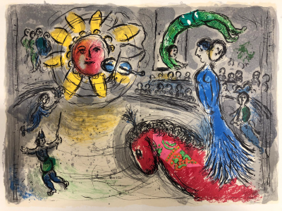 Marc CHAGALL - Derrière le Miroir  - Lithographie 2