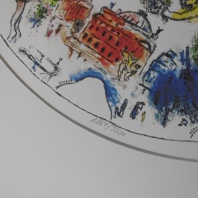Marc CHAGALL (d’après) - Étude pour le plafond de l’Opéra Garnier - Lithographie 2