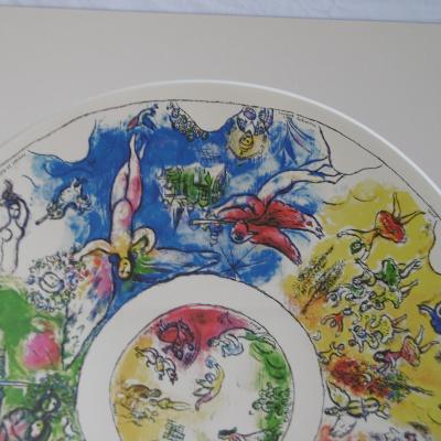 Marc CHAGALL (d’après) - Étude pour le plafond de l’Opéra Garnier - Lithographie 2