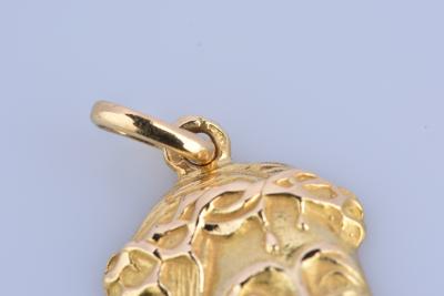 Pendentif Visage de Christ en or jaune 18 carats 2