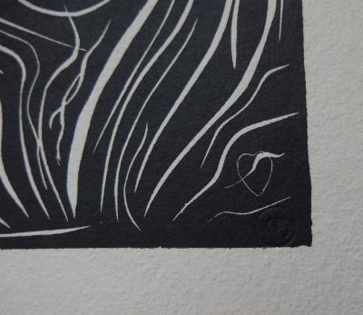 Henri MATISSE : Danseuse - Linogravure Originale Signée 2