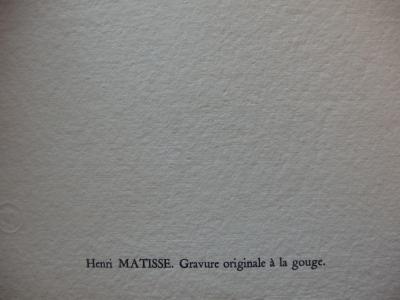 Henri MATISSE : Danseuse - Linogravure signée 2