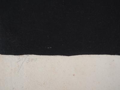 Georges BRAQUE (1882-1963) : L'oiseaux doré , Lithographie originale signée 2