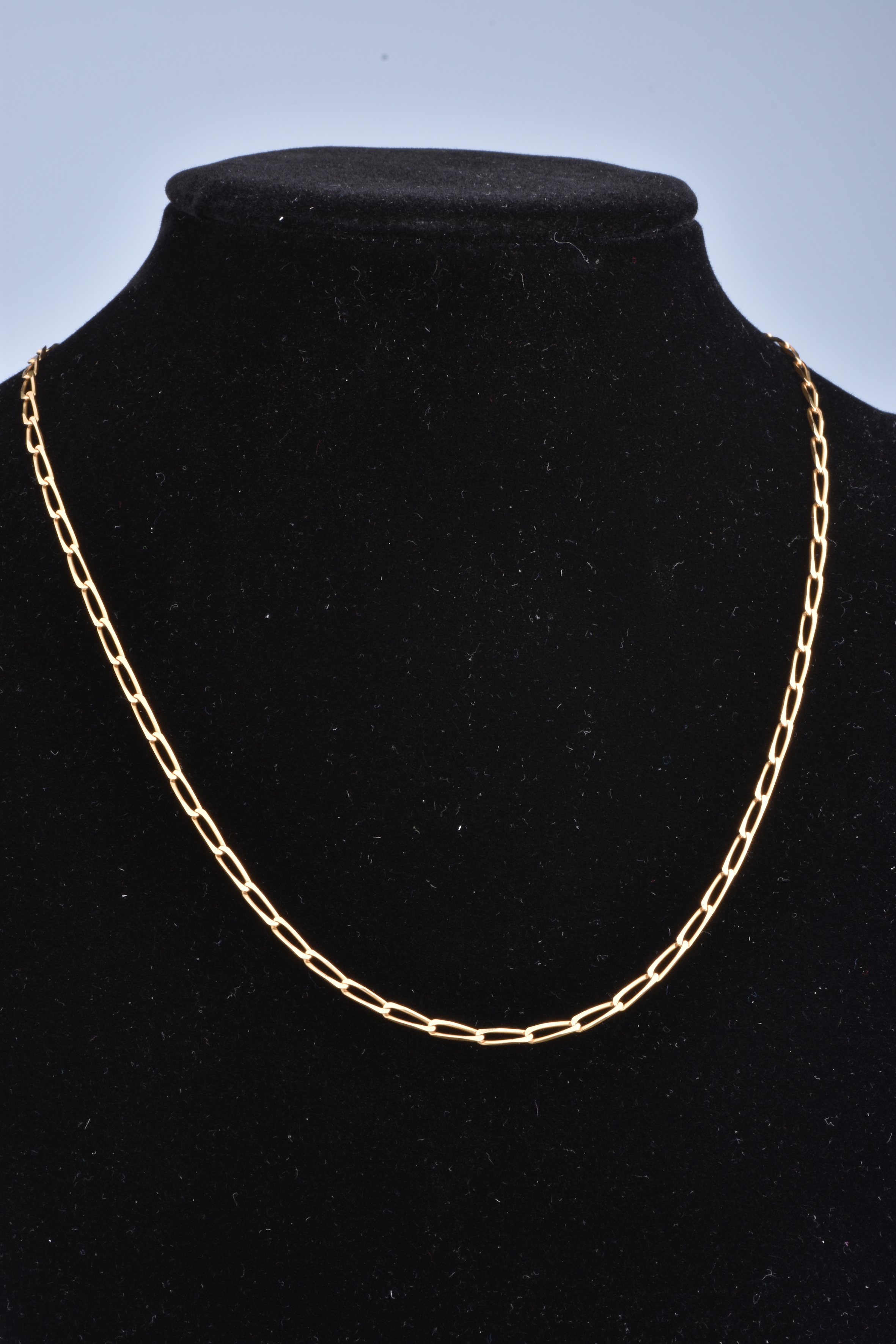 Beau Collier Unisexe En Or Jaune 18 Carats 750 Milli mes Chaine En Beau Collier Unisexe En Or Jaune 18 Carats 750 Milli mes Chaine En