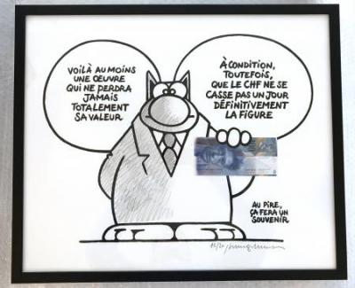 Philippe GELUCK - La valeur de l’art  - Sérigraphie signée au crayon 2