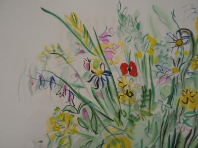 Raoul DUFY - Fleurs printanières, 1953, Lithographie originale 2