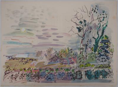 Raoul DUFY - Soleil en forêt, 1953 - Lithographie Originale Signée 2