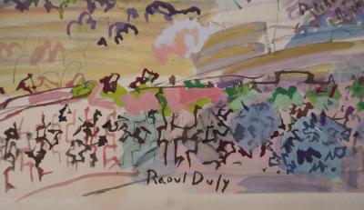Raoul DUFY - Soleil en forêt, 1953 - Lithographie Originale Signée 2
