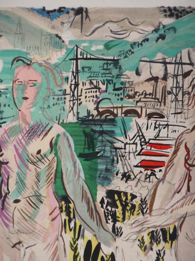 Raoul DUFY : Les trois grâces - Lithographie Originale Signée 2
