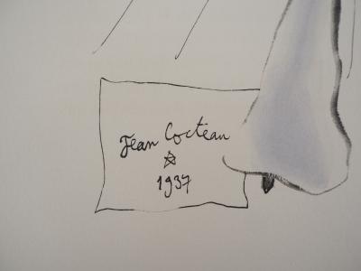 Jean COCTEAU : Vin de France - Lithographie signée 2