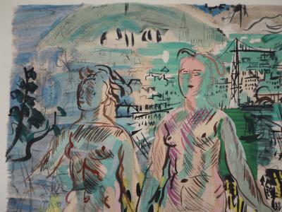 Raoul DUFY : Les trois grâces - Lithographie Originale Signée 2
