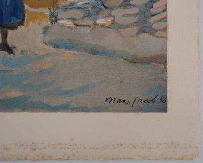 Max JACOB - Procession en Bretagne, Lithographie Signée 2