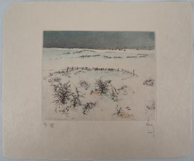 Bernard LOUEDIN : Itinéraire - Gravure Originale Signée 2