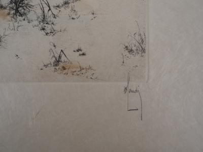 Bernard LOUEDIN : Itinéraire - Gravure Originale Signée 2