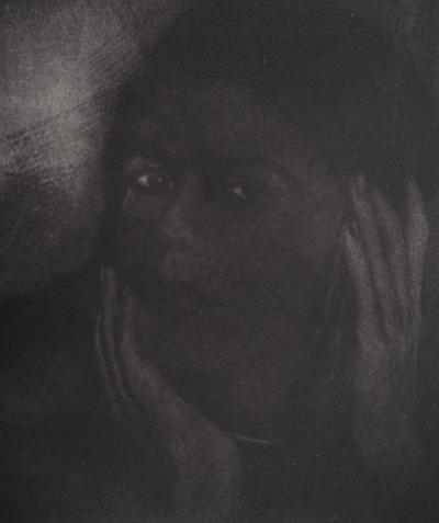 Albert WODA : Portrait de femme - Gravure Originale Signée 2