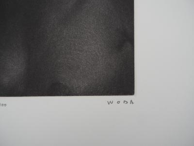 Albert WODA : Au creux de l’épaule - Gravure Originale Signée 2