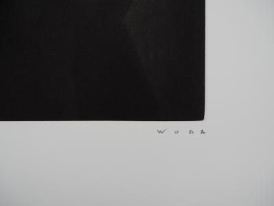 Albert WODA : La main - Gravure Originale Signée 2