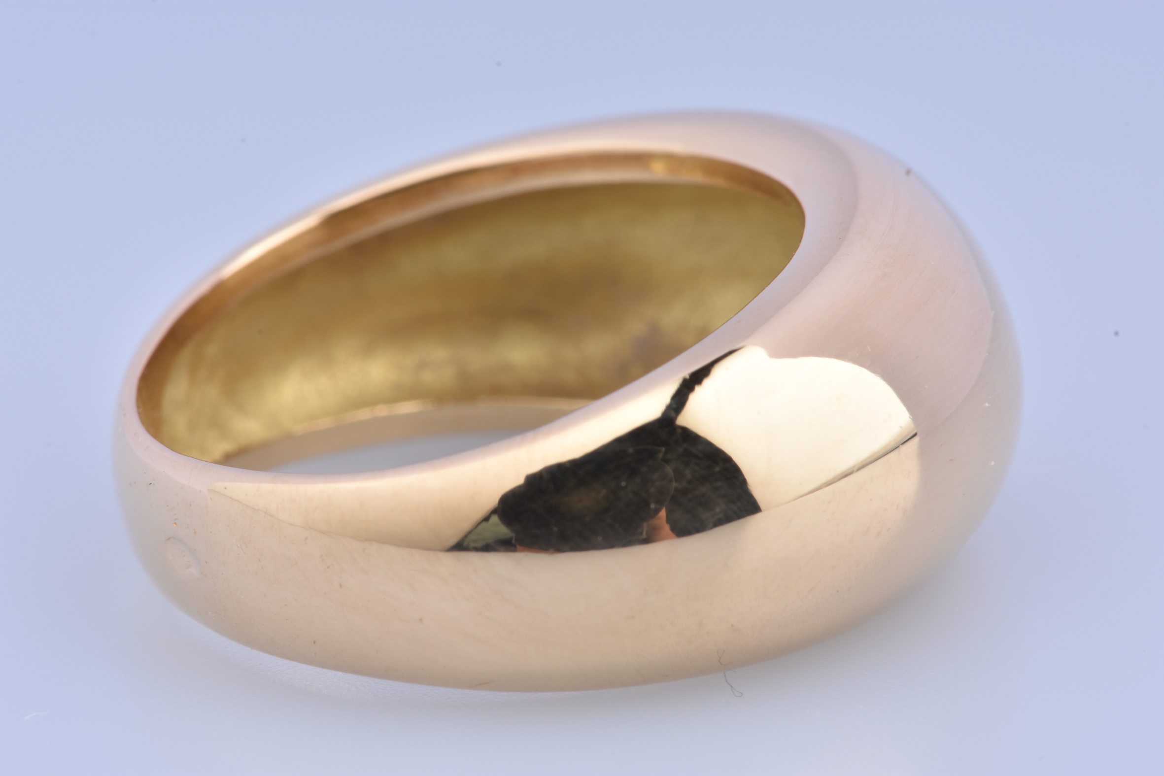 Bague En Or Jaune 18 Carats Avec émeraudes Et Diamants – Taille 56, Style Art Déco