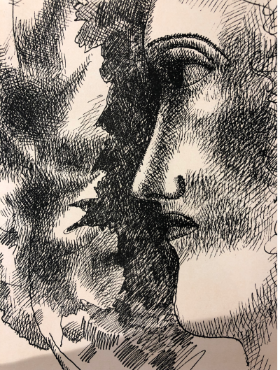 Fernand LÉGER - Femme à la feuille - Lithographie 2