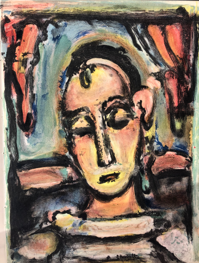 Georges ROUAULT - Jeune fille, 1939 - Lithographie 2