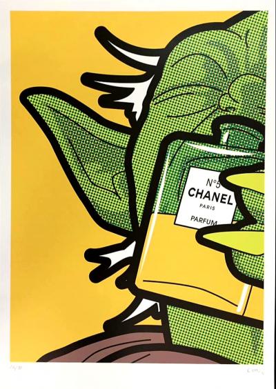 LEON - Yoda Chanel, 2016  - Sérigraphie signée 2