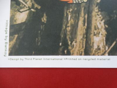 BANKSY (d’après) - Save or Delete, Greenpeace, 2002 - Affiche 2