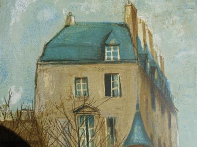 Gilles FABRE - Quartier médiéval - Lithographie originale signée et numérotée 2