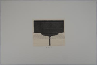 Jacques MURON : La bascule - Gravure Originale Signée 2