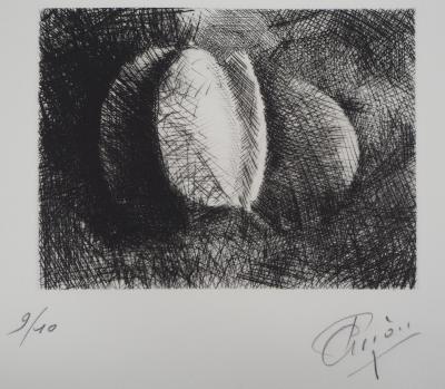 Paul CHERIAU : La coupe - Gravure Originale Signée 2