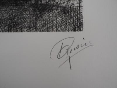 Paul CHERIAU : L’éclaircie - Gravure Originale Signée 2