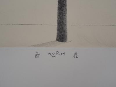 Jacques MURON : La bascule - Gravure Originale Signée 2
