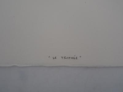 Jacques MURON : Le trophée - Gravure Originale Signée 2