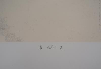 Jacques MURON : Rideau - Gravure Originale Signée 2