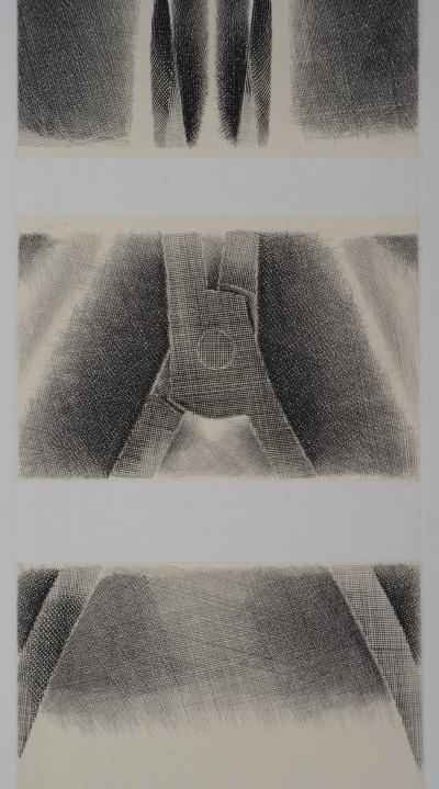 Jacques MURON : Pinces noires - Gravure Originale Signée 2