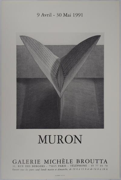 Jacques MURON : Les ailes - Affiche Originale 2