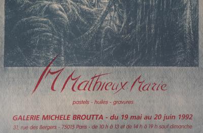Jean-Michel MATHIEUX-MARIE : La rébellion de la nature - Affiche Originale 2