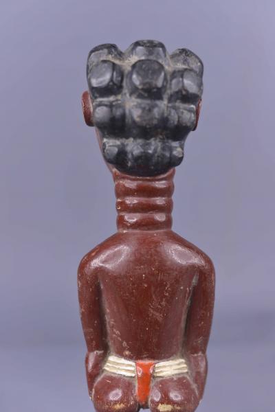 ART ETHNIQUE AFRICAIN :Fétiche / statuette colon baoulé de Côte d’Ivoire 107 2