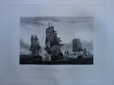Auguste BROUET (d’après) - Saint Malo Les Terreneuviens - Gravure Originale 2