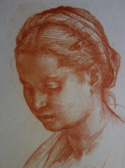 Andrea DEL SARTO (d’après) : Portrait de femme - Gravure 2