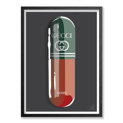 DENIAL - Gucci Pill, 2019 - Lithographie signée et numérotée 2