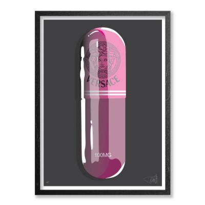DENIAL - Versace Pill, 2019 - Lithographie signée et numérotée 2