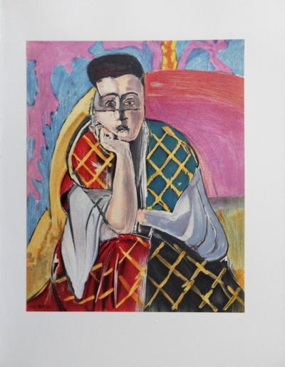 Henri MATISSE (d’après) - Femme à la voilette - Lithographie Signée 2