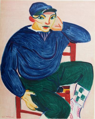 Henri MATISSE (d’après) - Le jeune matelot - Lithographie signée 2