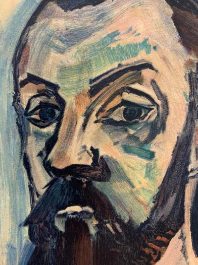 Henri MATISSE (d’après) : Autoportrait, 1954 - Lithographie Signée 2